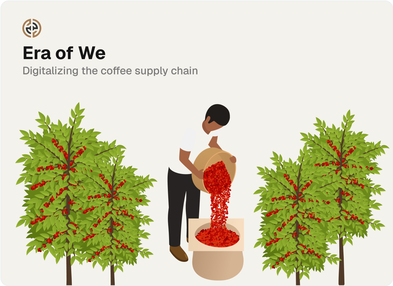Re-inventing the coffee supply chain through digitalization